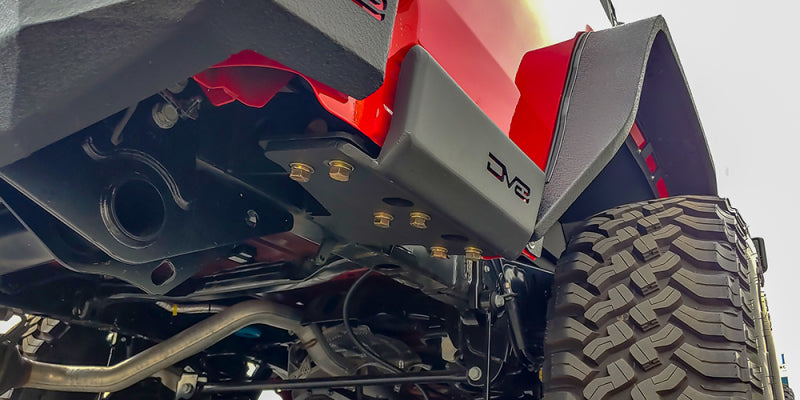 DV8 Offroad Bedside Sliders: Jeep Gladiator 2020-2021