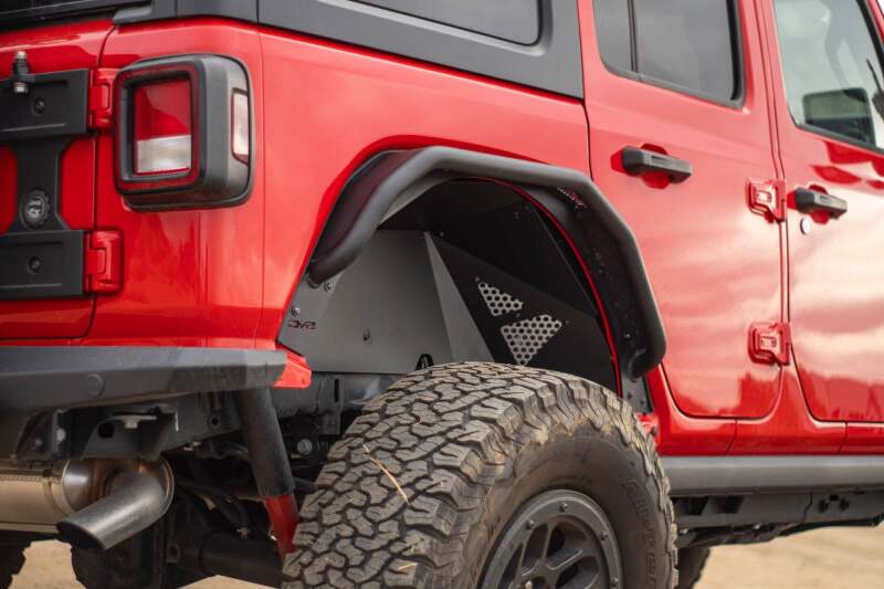 DV8 Offroad Rear Inner Fenders | Jeep Wrangler JL (18-25) (INFEND-06RB)