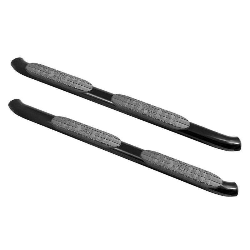 Westin Textured Black PRO TRAXX 4 Oval Nerf Step Bars: Jeep Wrangler (2018-2024)