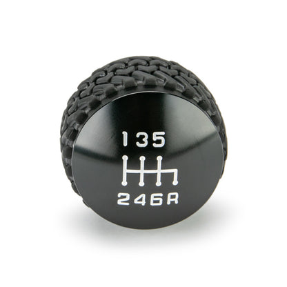 DV8 Offroad Black 6-Speed Shift Knob: Jeep Wrangler (2011-2017) / Wrangler JK (2018)