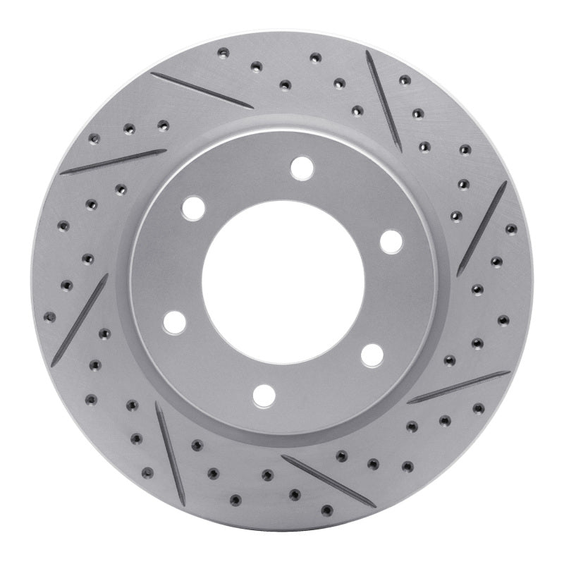 DFC 19-25 Ford Bronco Front Right Drilled & Slotted Rotor | Ford Ranger / Bronco (19-26) (830-54275R)