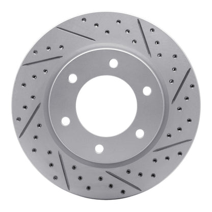 DFC 19-25 Ford Bronco Front Right Drilled & Slotted Rotor | Ford Ranger / Bronco (19-26) (830-54275R)