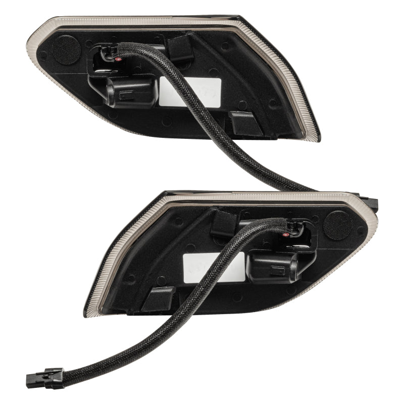 ORACLE Lighting Smoked Lens LED Front Sidemarkers: Jeep Wrangler (18-24) / Gladiator (20-24)