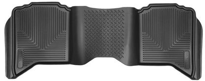 Husky Liners Black X-Act Contour Floor Liner (2ND SEAT): Fits Dodge / Ram (09-24)