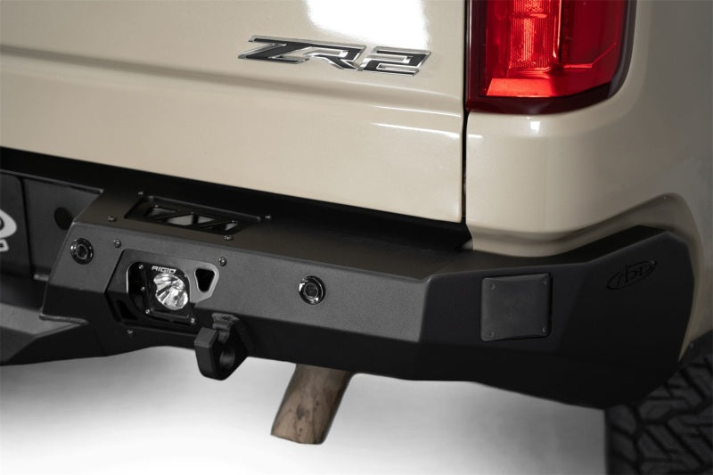 Addictive Desert Designs 2022+ Chevrolet Silverado 1500 / ZR2 / GMC Sierra AT4 / AT4X Stealth Fighter Rear Bumper | 2019-2026 (R120081090103)