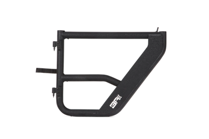 Body Armor 4x4 Tube Doors Rear Pair: Jeep Wrangler JK 2007-2018