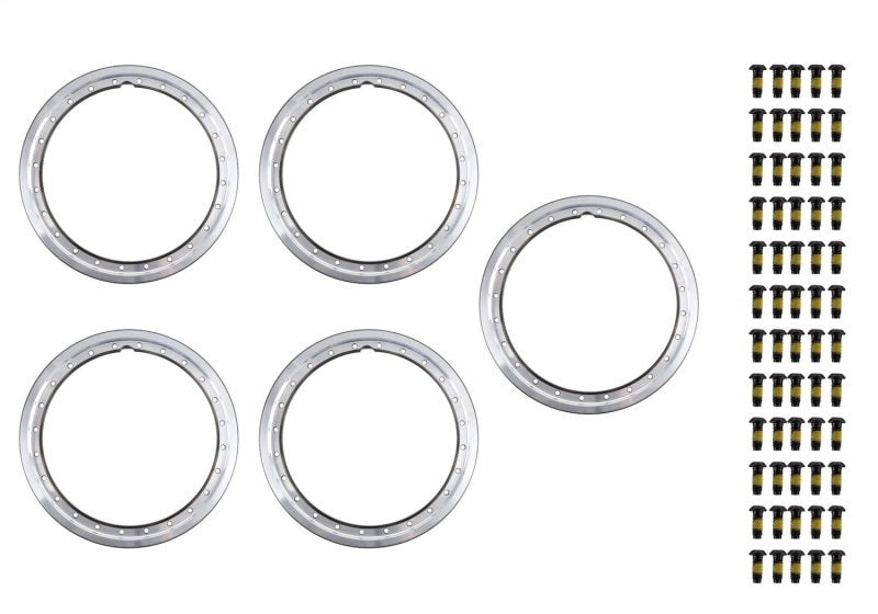 Ford Racing Beadlock Trim Ring Kit | Ford Bronco (21-26) Gray