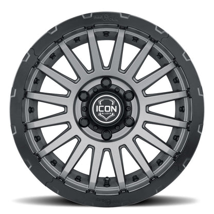 ICON Recon Pro 17x8.5 6x5.5 25mm Offset 5.75in BS Charcoal Wheel | Ford Ranger / Ford Bronco (19-26 / 21-26) (23617859057CH)