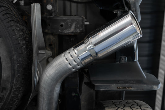 MBRP 4in Mandrel Bent Tubing D&S Cat Back Exhaust | Silverado 2500/3500 HD (20+) (S6059304)