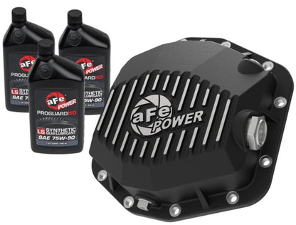 aFe Pro Series Rear Differential Cover w/ Machined Fins & Gear Oil | Ford Bronco (21-22) (46-71291B)
