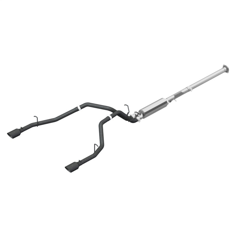 MBRP Exhaust System (Dual Split, Black): Dodge Ram 5.7L Hemi 1500 2019 - 2023