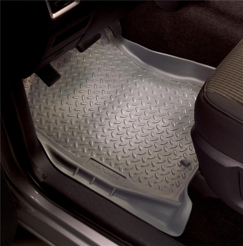 Husky Liners Classic Style 2nd Row Black Floor Liners | Toyota Tacoma (95-03) (65101)