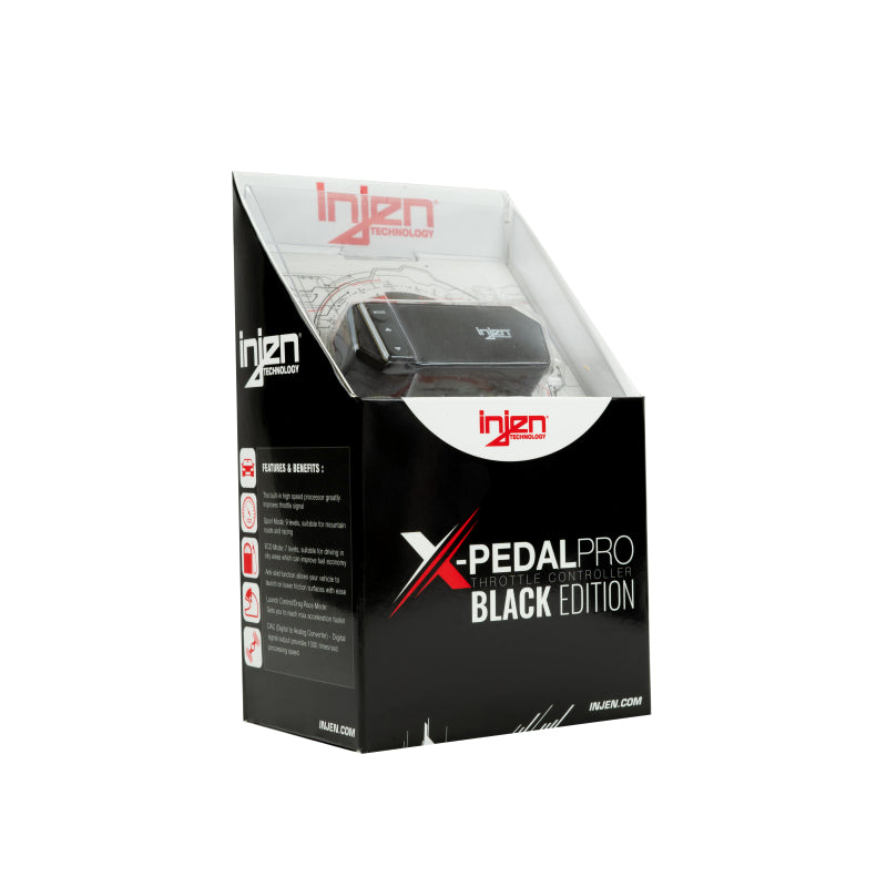 Injen X-Pedal Pro Black Throttle | GM/Chrysler/Ford/Jeep/ Mazda (PT0013B)