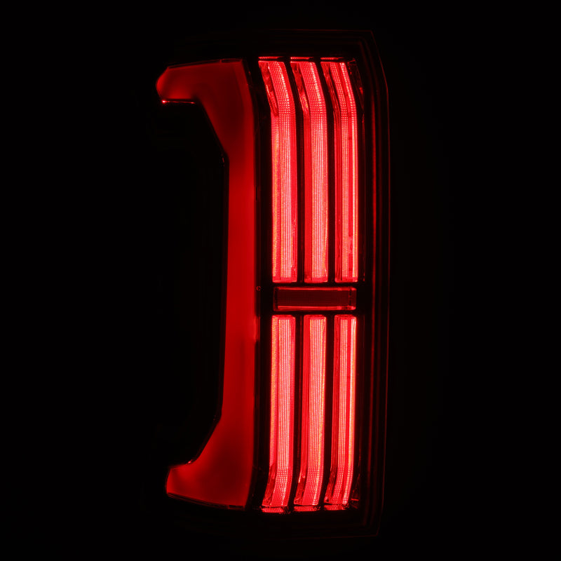 AlphaRex NOVA-Series Prismatic LED Tail Lights Black | Toyota Tacoma (24-25) (679020)