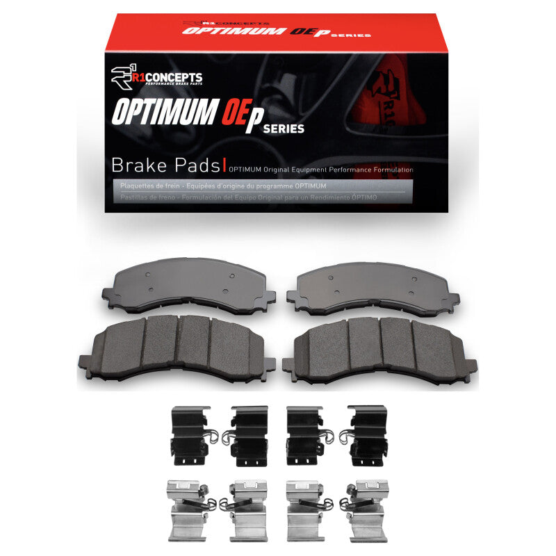 R1 2021-2025 Ford F-150 Front & Rear OE Brake Pads & Hardware Kit | Ford Bronco (2551-2382-01)