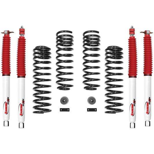 Rancho One Box Front and Rear Suspension System: Jeep Wrangler (07-17) / Wrangler JK (18)