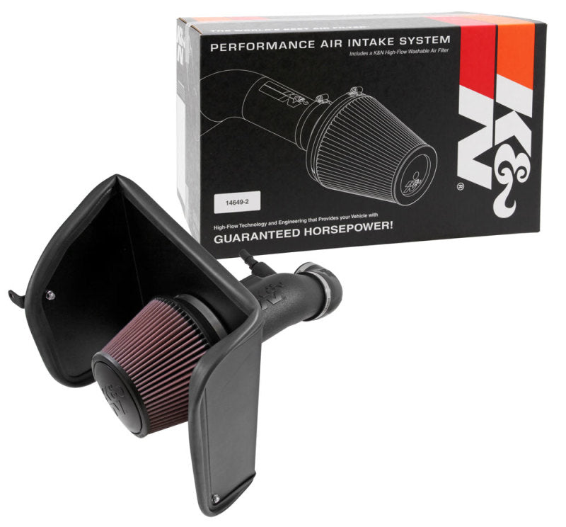K&N 57-3089 Performance Cold Air Intake Kit | Chevrolet Colorado / GMC Canyon (15-16) (57-3089)