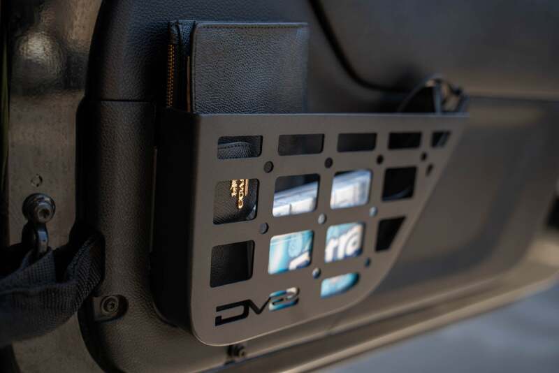 DV8 Offroad Slim Front Door Molle Pockets | Jeep Wrangler JK (07-18) (MPJK-07)