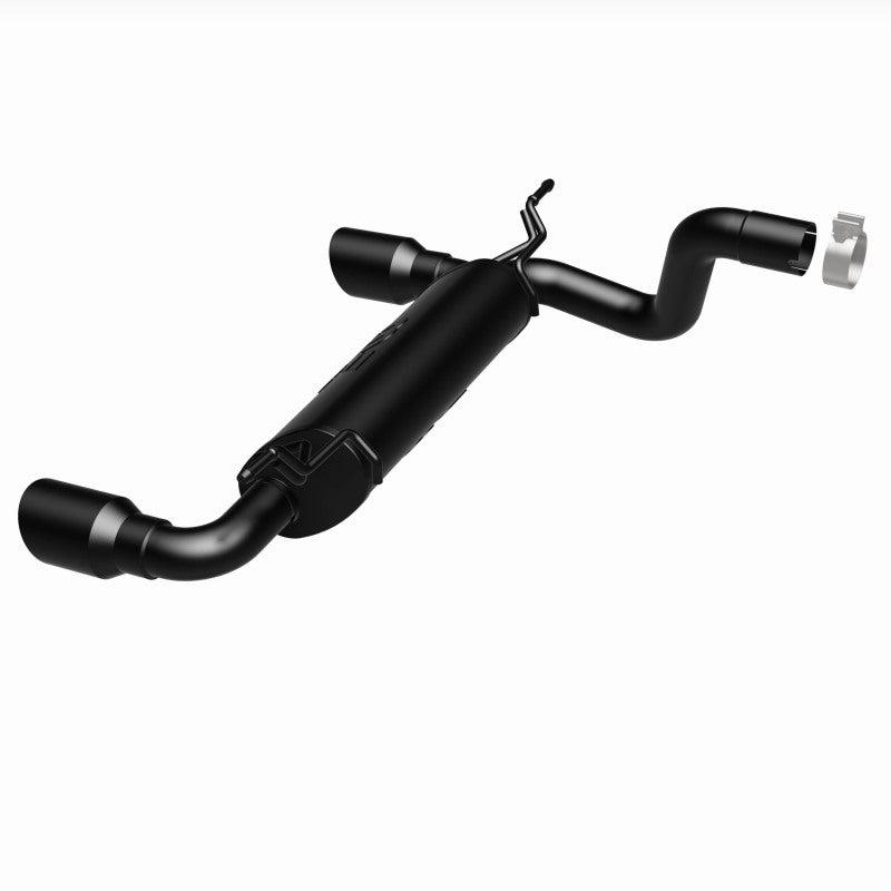 MagnaFlow Street Series Axle-Back Perf Exhaust Dual Black Tips (REAR): Jeep Wrangler JL 2018-2024 2.0/3.6L