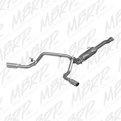 MBRP 3in. Cat-Back Dual Split Side Exit Aluminum Exhaust | Toyota Tacoma 3.5L EC/CC (16) (S5340AL)