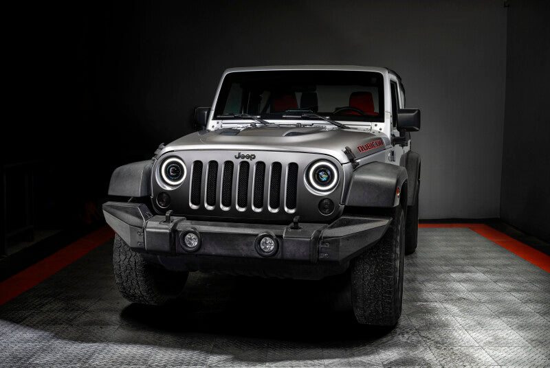 Oracle Lighting 7in Bi-LED Projector Headlights: Jeep Wrangler (07-17) / Wrangler JK (18)