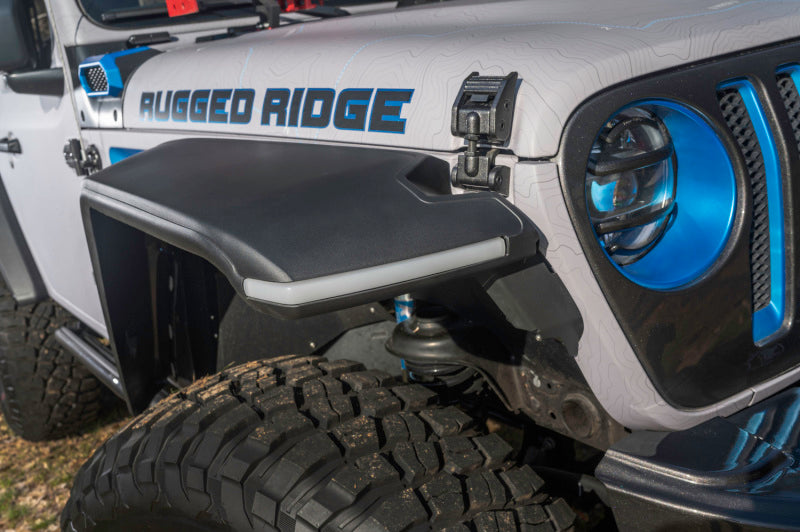 Rugged Ridge Max Terrain Fender Flare Set | Jeep Wrangler JL / Gladiator JT / JK (18-25) / (20-25) (11640.51)