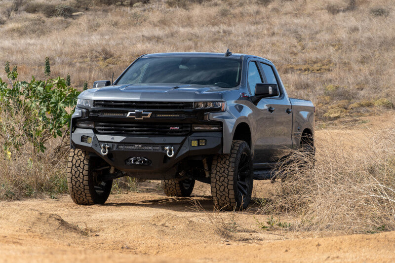 DV8 Offroad SPEC Series Front Bumper | Chevrolet Silverado 1500 (19-26) (FBCS1-07)