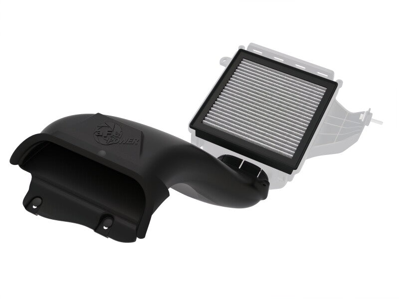 aFe POWER 21-24 Ford F-150 V6/V8 Dynamic Air Scoop w/ Pro DRY S Filter | Ford F-150 V6/V8 (21-24) (55-11001D)