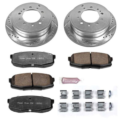 PowerStop Rear Z36 Truck & Tow Brake Kit | Lexus LX570 (08-11) (K3073-36)