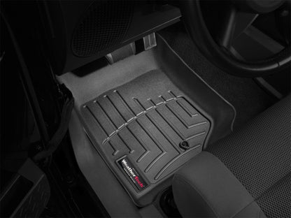 WeatherTech FloorLiner Front Floor Mats (Black): Jeep Wrangler JK 2007 - 2018