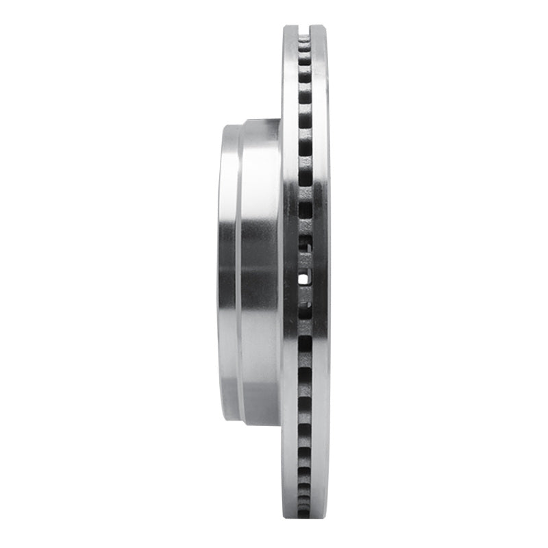 R1 02-24 Dodge Ram Front Left Drilled & Slotted Silver Brake Rotor | Ram 1500 (09-24) (631-40094L)