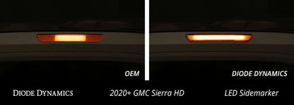 Diode Dynamics HD Smoked LED Sidemarkers | GMC Sierra 2500/3500 (20-26) / GMC Canyon (23-26) (DD5127)