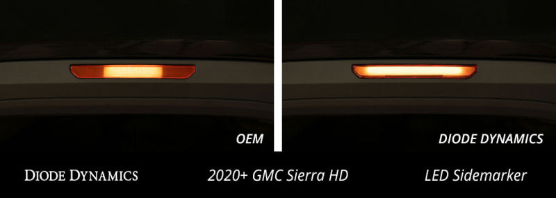 Diode Dynamics LED Sequential Sidemarkers | GMC Sierra 2500HD/3500HD (20-26) (DD5152)