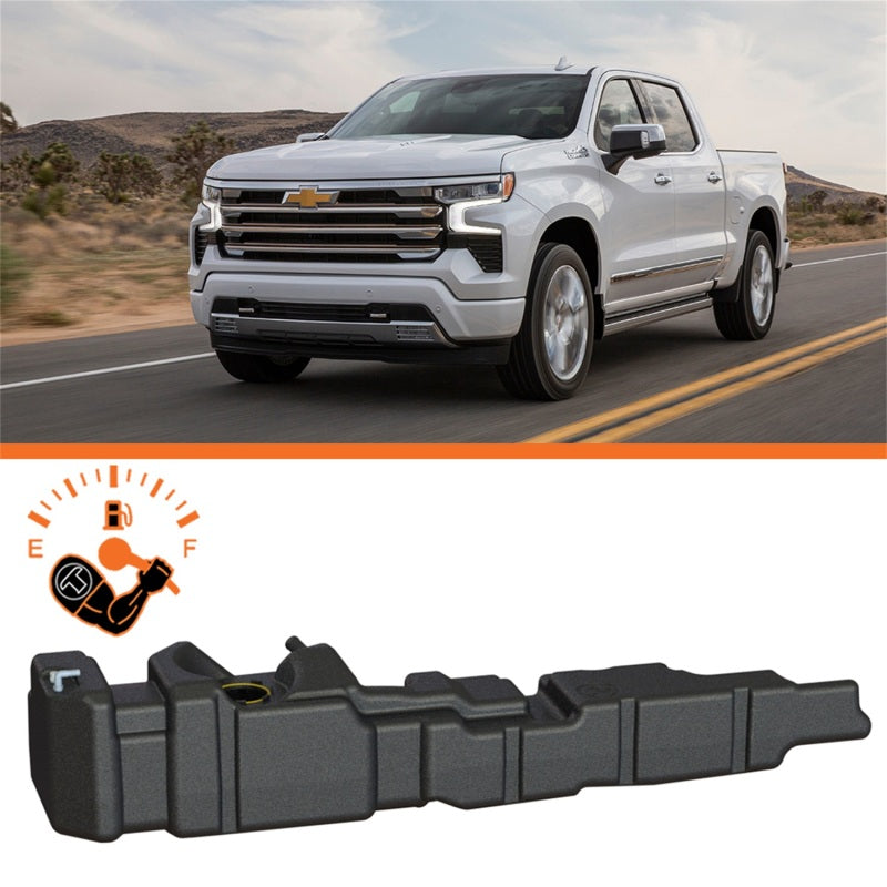 Titan Fuel Tanks 46 Gallon XXL Mid-Ship Fuel Tank | Chevrolet Silverado 1500 / GMC Sierra 1500 (19-26) (7010519)