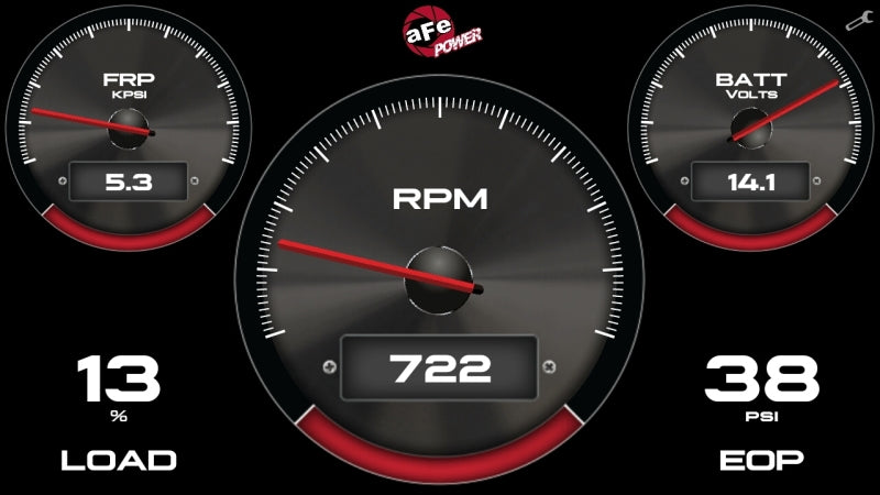 aFe AGD 5.5in Digital Gauge Display Monitor | Dodge/RAM/Ford/GM Diesel Trucks (08-18) (77-91001)