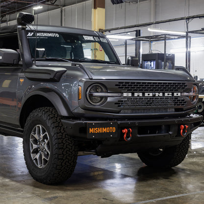 Mishimoto Modular Bumper License Plate Relocation | Ford Bronco (21+)(U725) (MMLP-BR-21M)