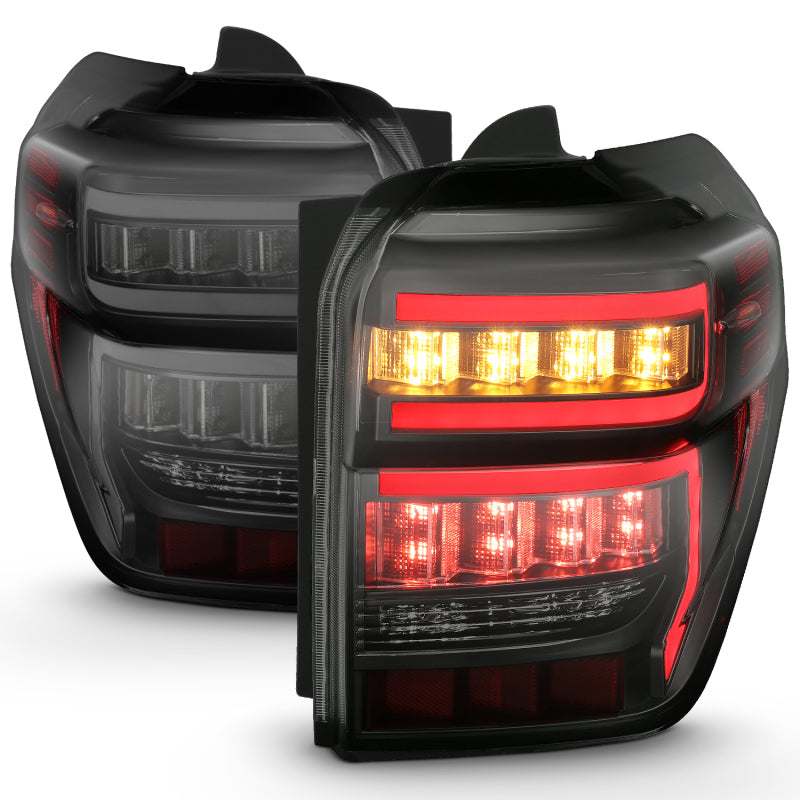 ANZO LED Tail Light Assembly Smoke Lens w/ Light Bar | Toyota 4Runner (14-20) (311312)