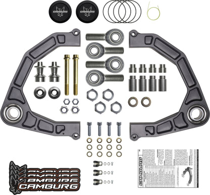 Camburg KINETIK V2 Billet Uniball Upper Arms | Toyota Tundra (22-26) (CAM-310189-GRY)