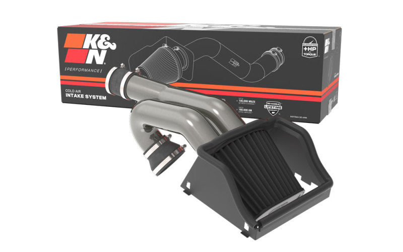 K&N Performance Air Intake System | Ford F-150 (Incl. Raptor) 2.7L/3.5L V6 (30-2617KC)