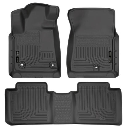 Husky Liners WeatherBeater Front & 2nd Seat Floor Liners | Toyota Tundra (14-18 / 19-21) (99561)