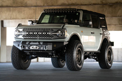 DV8 Offroad Front Bumper Winch Capable | Ford Bronco (21-26) (FBBR-01)