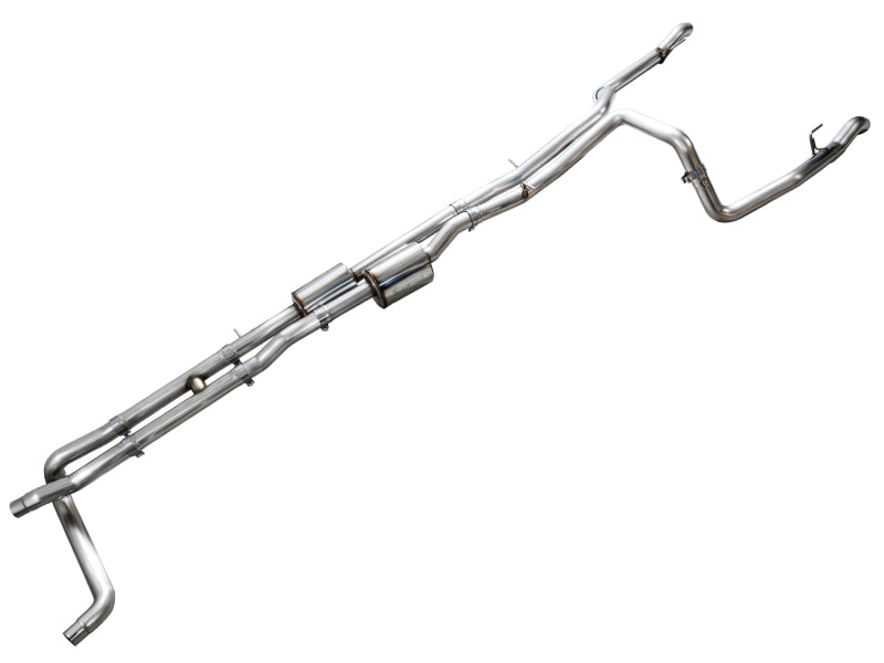 AWE Tuning 6.2L Catback Split Rear Exit Exhaust System | Chevrolet Silverado 1500 / GMC Sierra 1500 / Sierra AT4 (19-26) (3015-31202)