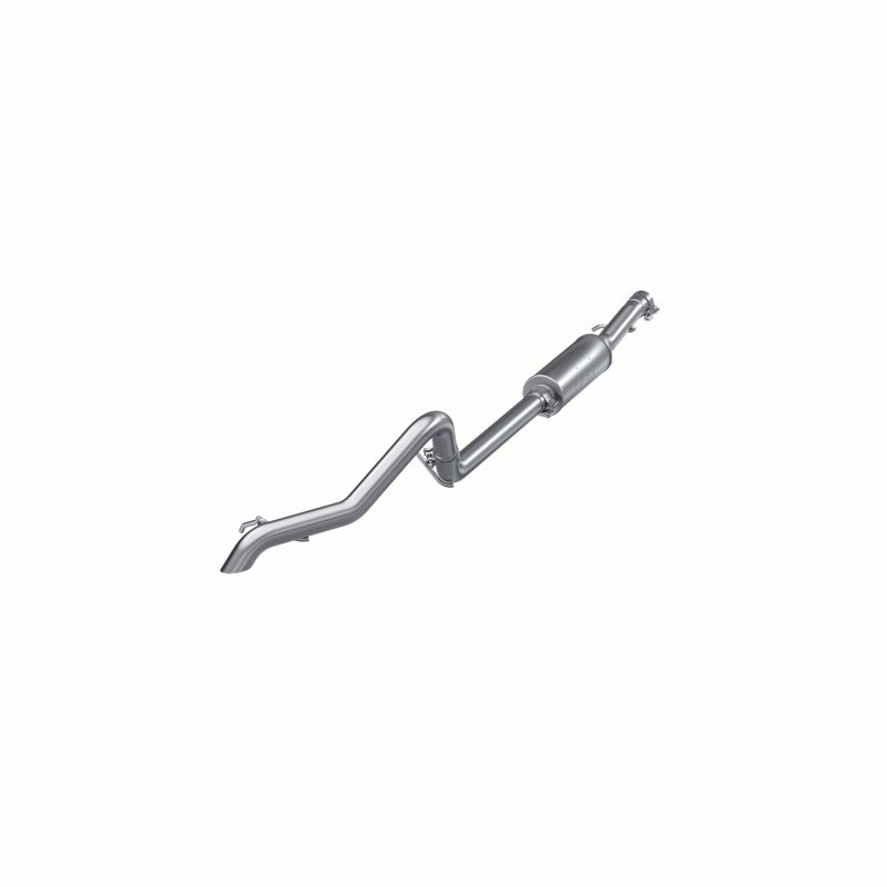 MBRP Armor Lite Cat Back Exhaust (REAR): Jeep Wrangler / Rubicon JK 3.6L (07-18) - Aluminized