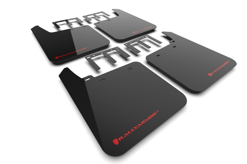 Rally Armor UR Mud Flaps | GMC Sierra 1500 AT4 (MF100-UR-BLK-RD)