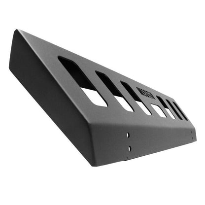 Westin Textured Black Front Bumper Skid Plate: Jeep Wrangler (18-24) / Gladiator (20-24)