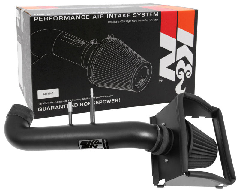 K&N 5.0L Performance Intake Kit | Ford F150 (15) (71-2591)