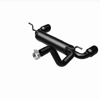MagnaFlow Street Series Axle-Back Perf Exhaust Dual Black Tips (REAR): Jeep Wrangler JL 2018-2024 2.0/3.6L