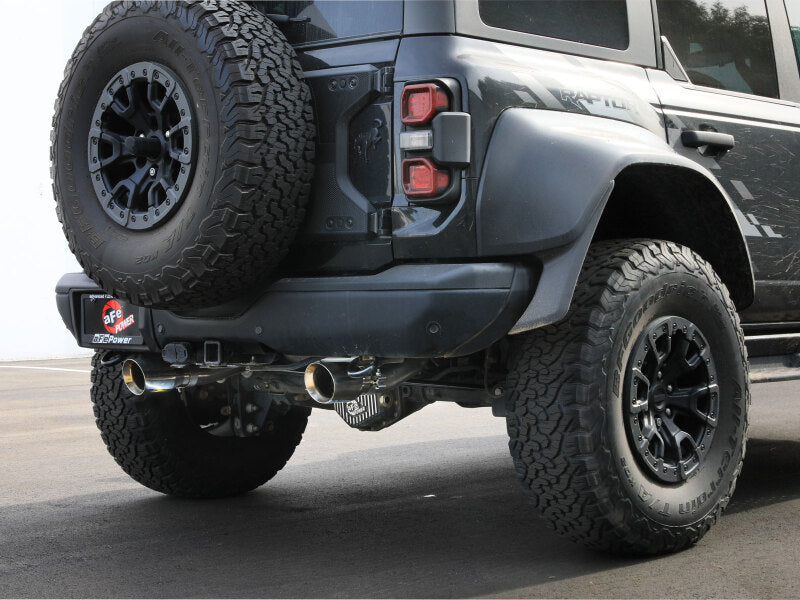 aFe 3in Vulcan Series Cat-Back Exhaust System | Ford Bronco (21-26) (49-33154-P)