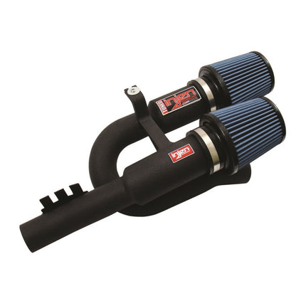 Injen Wrinkle Black Short Ram Intake | BMW 335i/E92 & 135i/E82 (07-09) (SP1125WB)