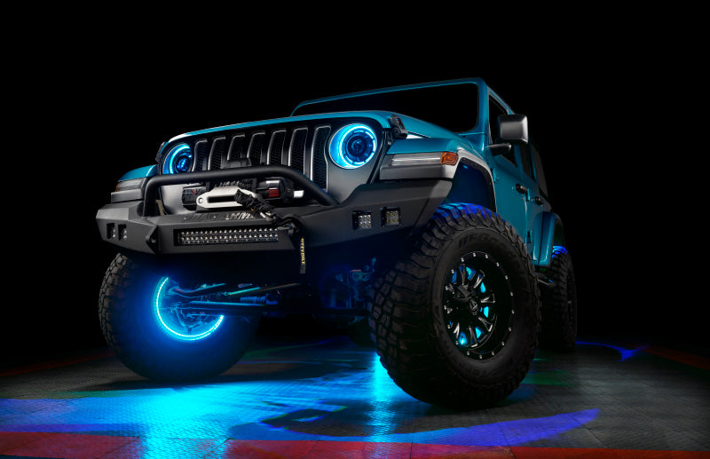 ORACLE Lighting Bi-LED Projector Headlights w/ BC1 Controller: Jeep Gladiator / Wrangler JL (18-24)